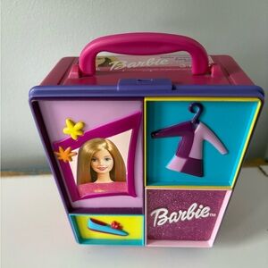 Barbie Pink and Purple Fashion Carry Case with Accessories